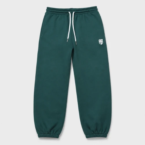 ANTETOKOUNBROS Kids' Sweatpants Varsity Petrol Front Flat