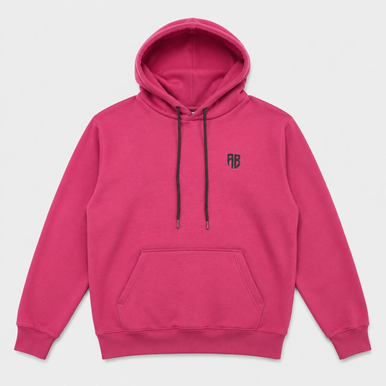 ANTETOKOUNBROS Men's Hoodie Colormaniac Vertical Fuchsia Flat Front