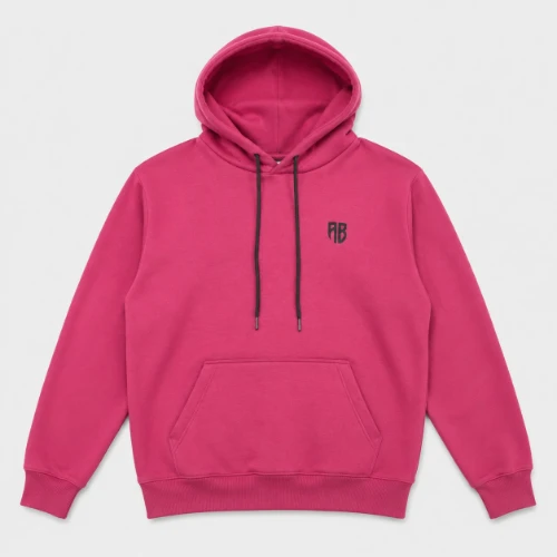 ANTETOKOUNBROS Men's Hoodie Colormaniac Vertical Fuchsia Flat Front thumb