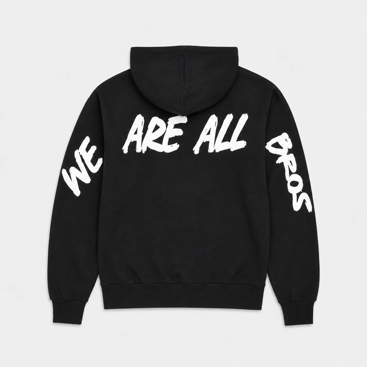 ANTETOKOUNBROS Men's Oversized Hoodie We are all Bros Back Flat