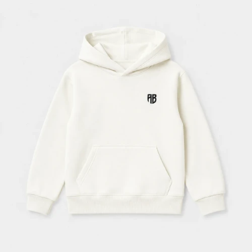 ANTETOKOUNBROS Kids' Hoodie Smiley Off White Front Flat