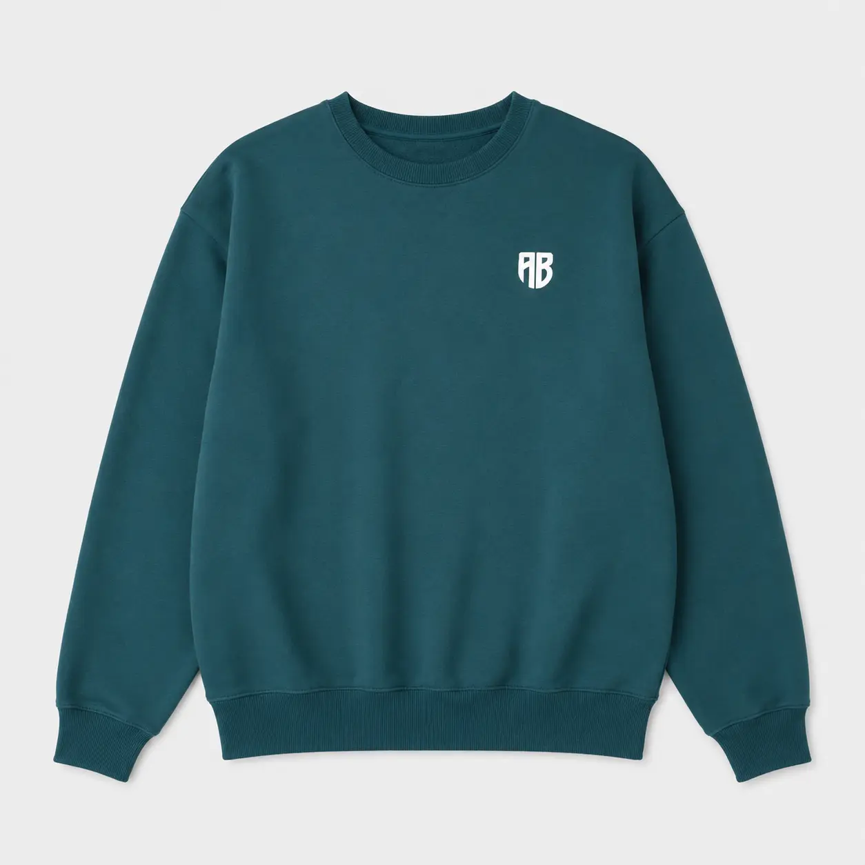 ANTETOKOUNBROS Unisex Sweatshirt Feelfall Petrol Flat Front