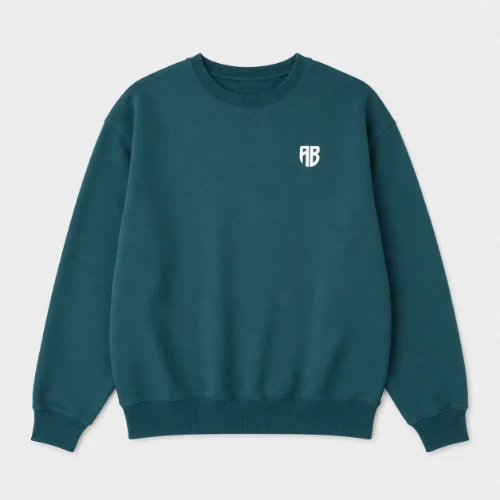 ANTETOKOUNBROS Unisex Sweatshirt Feelfall Petrol Flat Front thumb