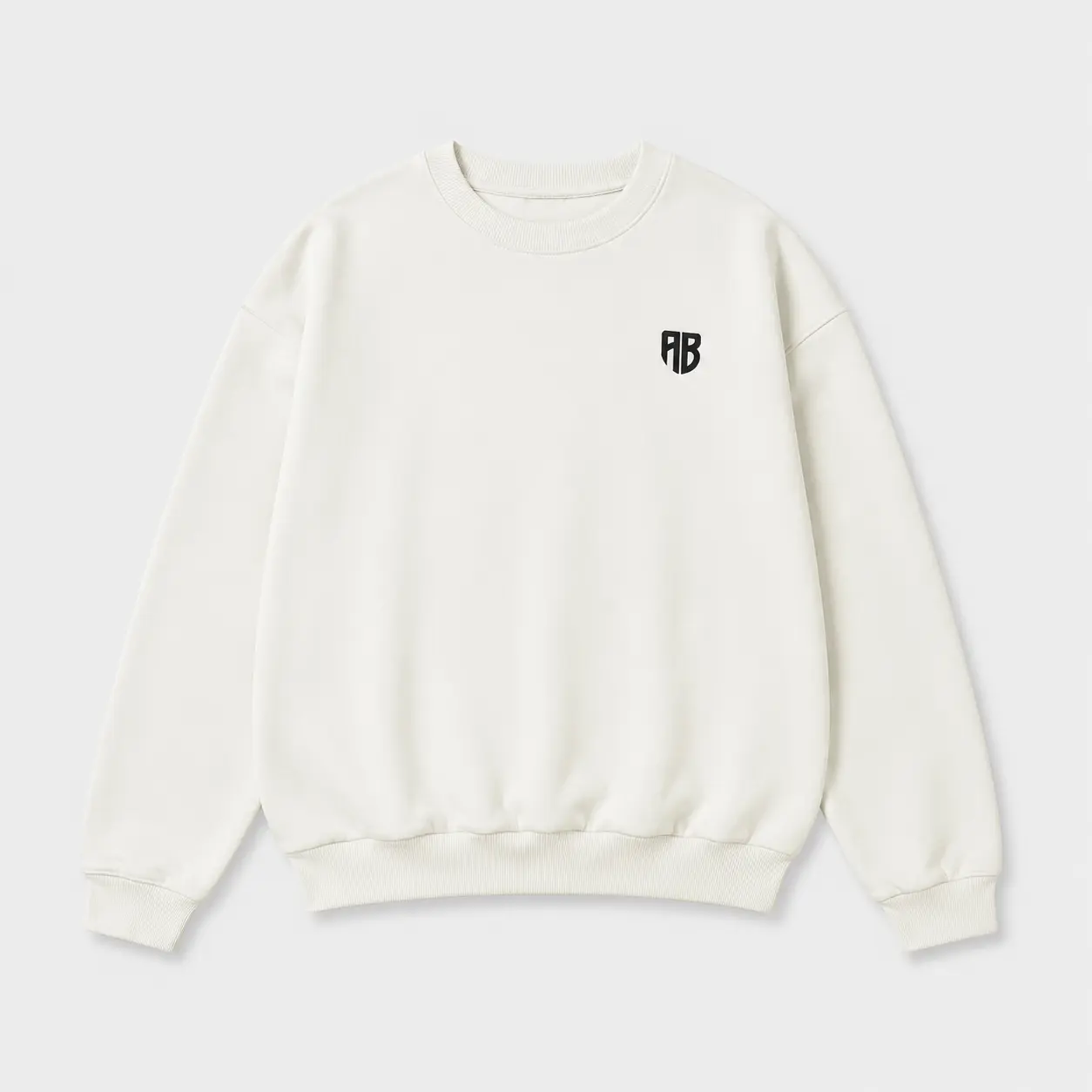 ANTETOKOUNBROS Unisex Sweatshirt Feelfall Off White Front Flat