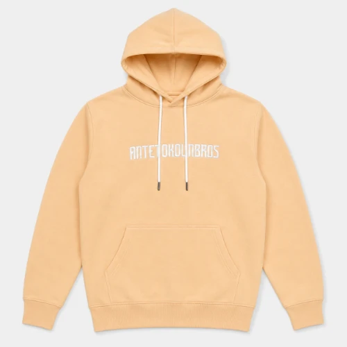Men's Hoodie Baseline | ANTETOKOUNBROS | Almond Front Flat
