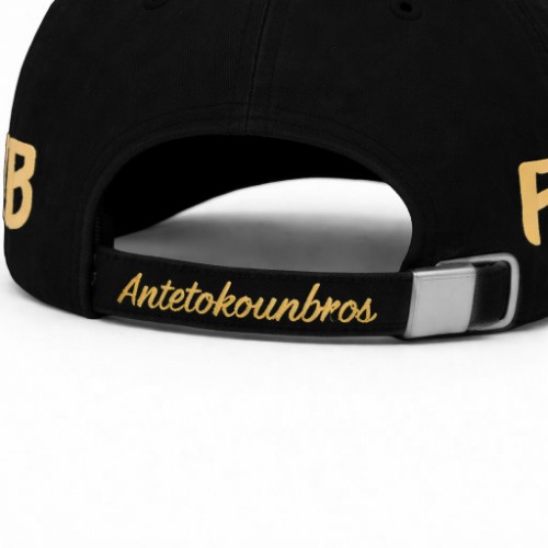Antetokounbros Championship Strapback Cap Black Back thumb