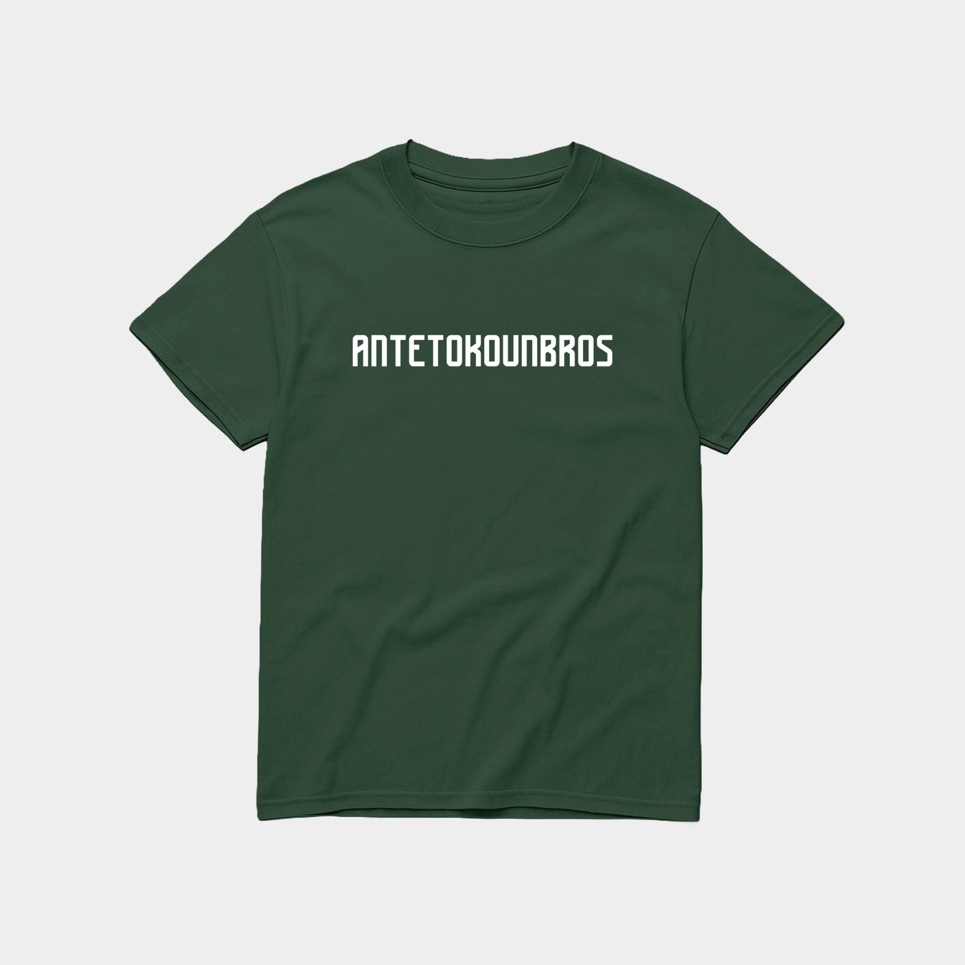 AB T-shirt Baseline Sign. Green Front