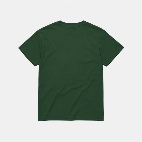 AB T-shirt Baseline Sign. Green Back thumb