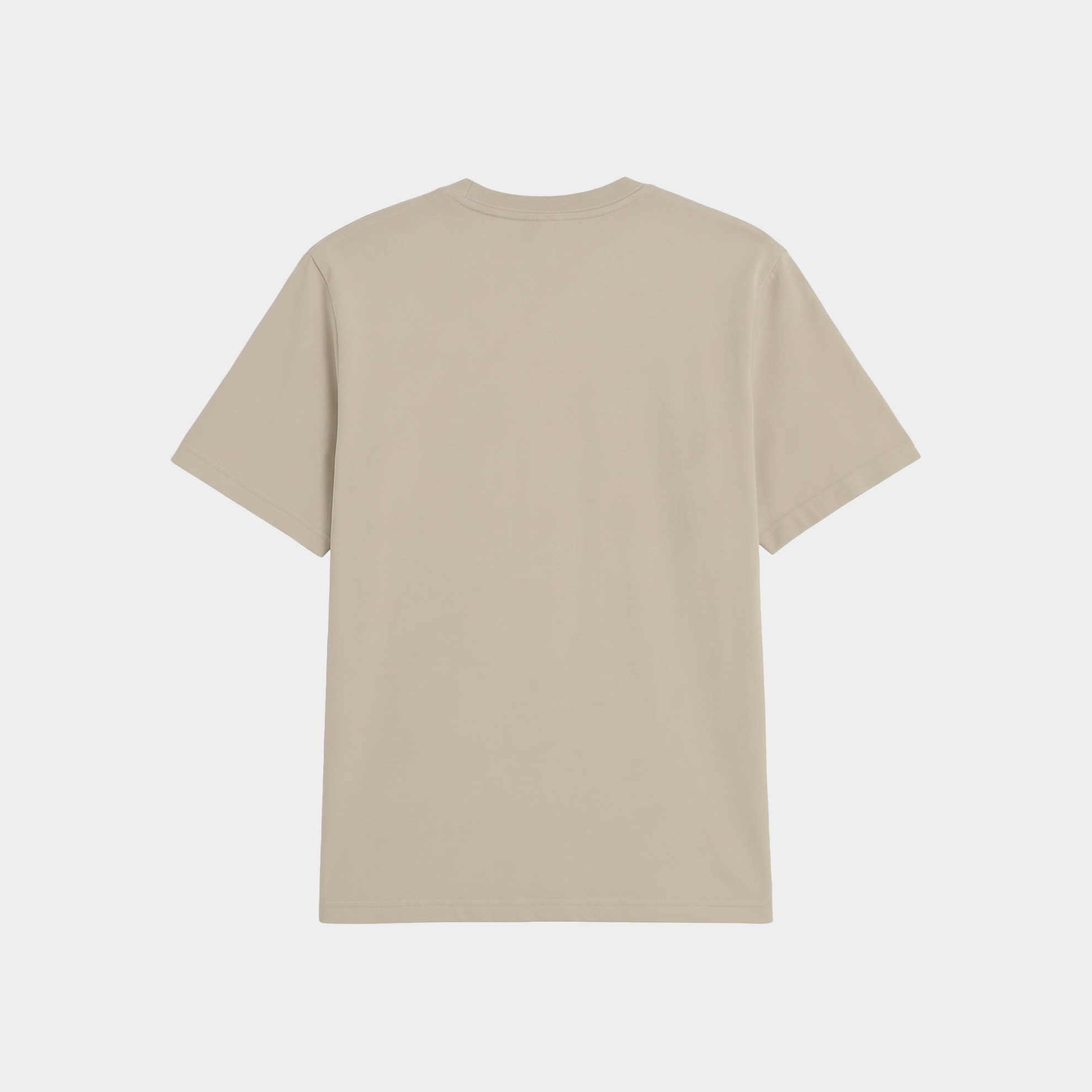 Signature Oversized T-Shirt Sand Tone Back