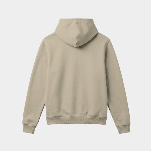 Signature Stonewashed Hoodie Sand Back