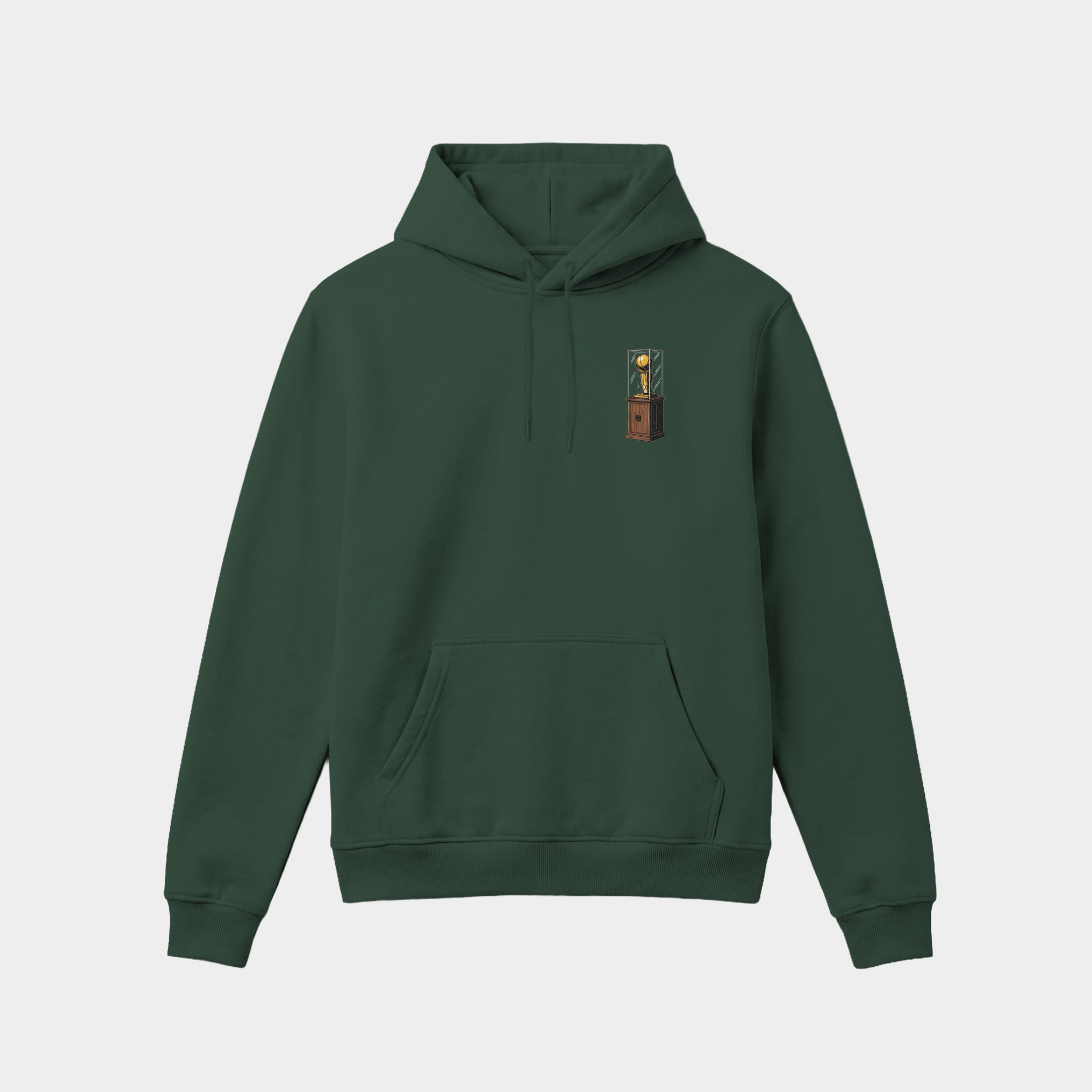 Trophy Hoodie Green Front
