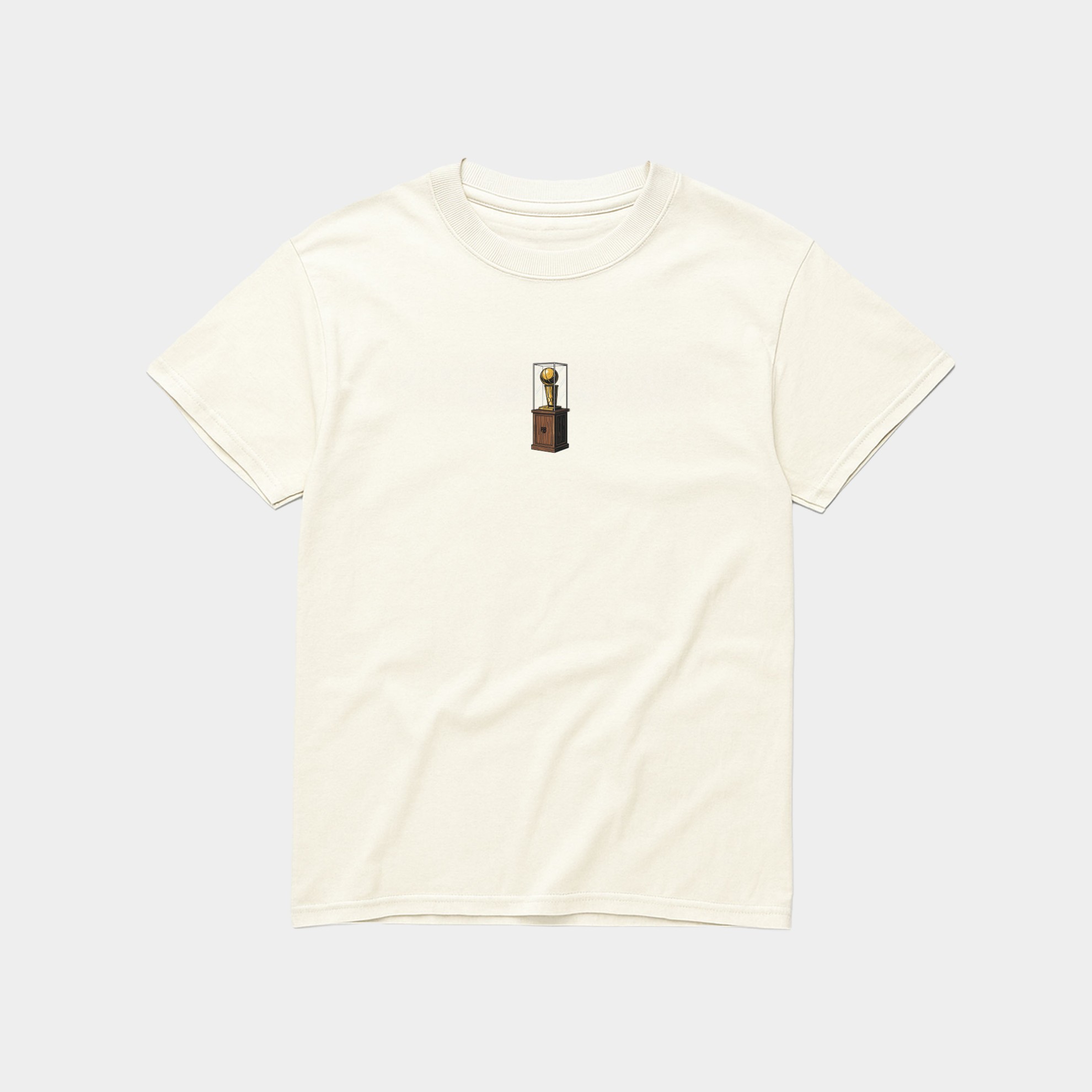 Trophy T-Shirt White Front