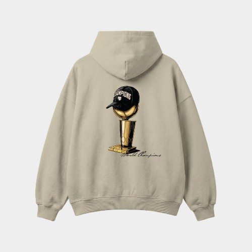 World Champion Hoodie Nomad Beige Back