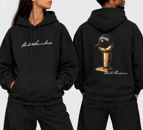 World Champion Hoodie Nomad Black Models thumb