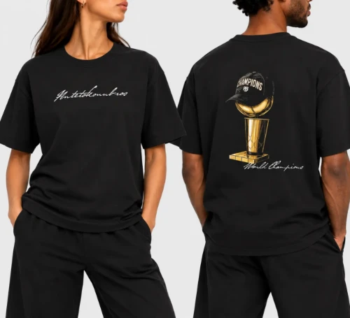 World Champion T-shirt Black Models thumb