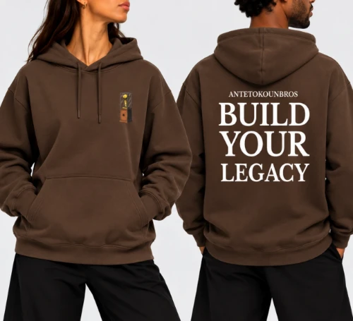 Trophy Hoodie Steel Brown Models thumb