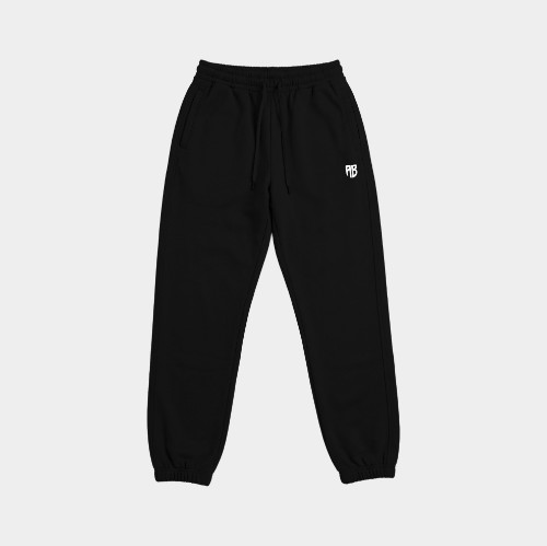 Men's Jogger Pants Baseline Black Front