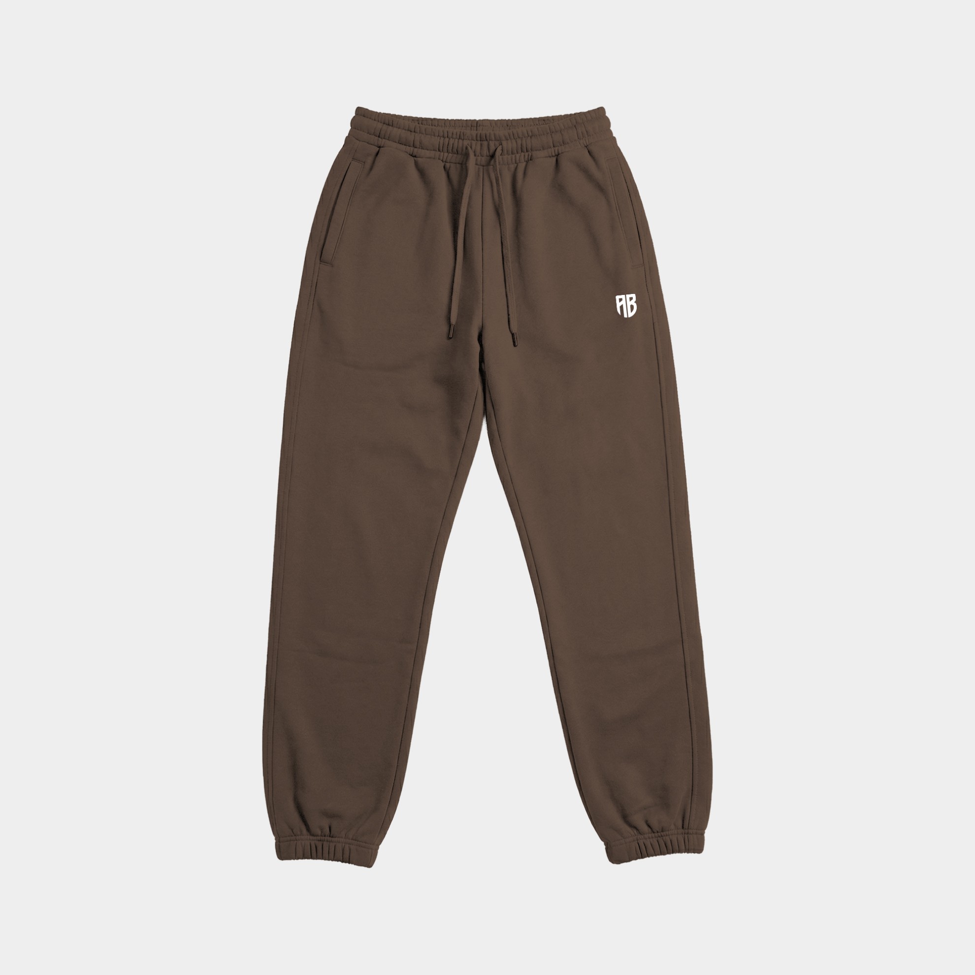 Men's Jogger Pants Baseline Steel Brown Front