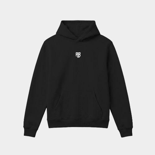 	Kids' Hoodie Native Chest Logo | ANTETOKOUNBROS | Black Front thumb