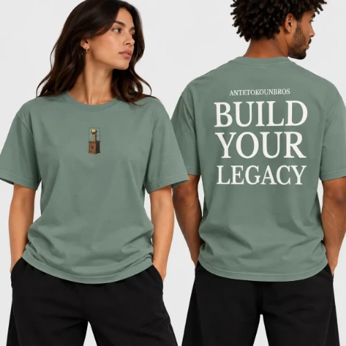 Trophy T-Shirt Stormy Green Models thumb